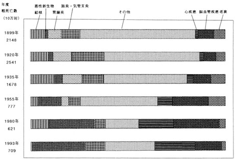 図2　疾病構造の変化